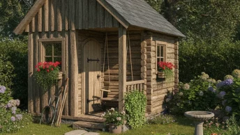 chalet jardin