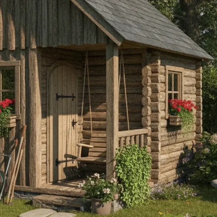 chalet jardin